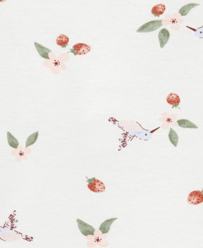 Kit body bebê 4 peças manga longa beija-flor multicor | Carter's