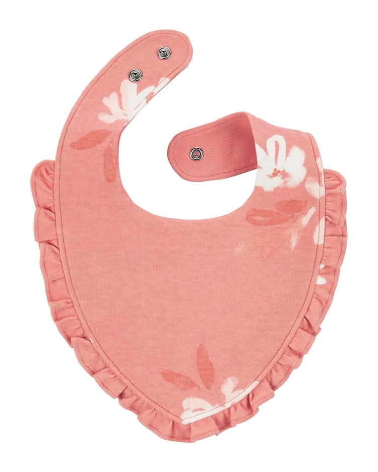 Kit babador bebê 3 peças bichinhos floral multicor | Carter's