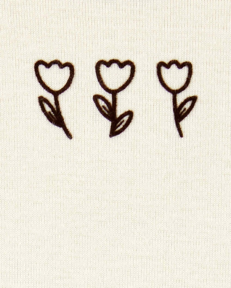 Enxoval bebê conjunto longo 7 peças floral e love multicor | Carter's