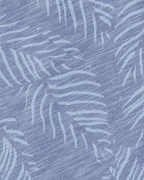 Camisa infantil com bolso folhagem azul | Carter's