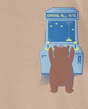 Pijama longo infantil 4 peças ursinhos listras multicor | Carter's