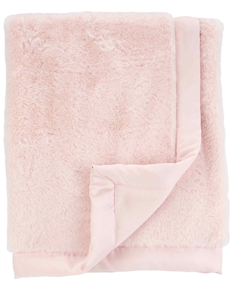 Cobertor bebê fleece rosa | Carter's