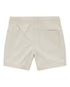 Bermuda sarja infantil com amarração off-white | Carter's