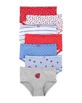 Kit Calcinha 7 Peças Algodão Carter's - Multicor