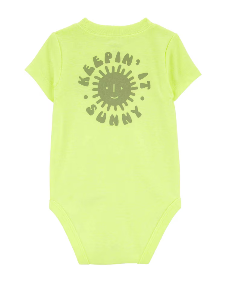 Conjunto longo bebê 2 peças listrado e sol multicor | Carter's