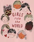 Camiseta infantil Girls Rule The World rosa | Carter's
