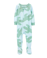 Macacão pijama infantil cactos azul | Carter's