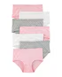 Kit calcinha Infantil 7 peças poá rosa | Carter's