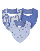 Kit babador bebê 3 peças barco à vela multicor | Carter's