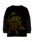 Camiseta infantil manga longa stegosauru vinho | Carter's