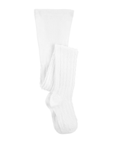 Meia calça infantil texturizada branca | Carter's