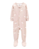 Macacão pijama infantil cisnei rosa | Carter's