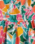 Vestido infantil floral em regata multicor | Carter's