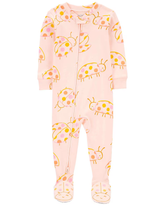 Macacão pijama infantil com pezinho joaninha rosa | Carter's
