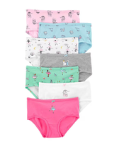 Kit Calcinha 7 Peças Ballet Carter's - Multicor