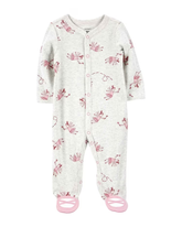 Macacão bebê mescla de fadinha bailarina cinza | Carter's