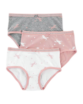 Kit Calcinha Infantil Carter´s 3 Peças Multicor