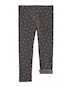 Calça legging infantil estrelas barra peluciada cinza | Carter's