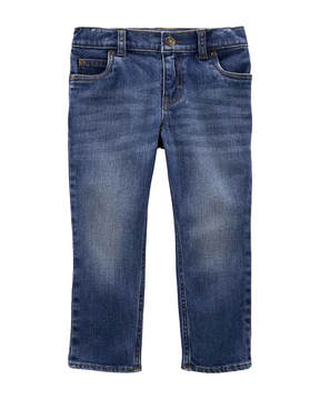 Calça Infantil Carter's Jeans Denim Médio Tam 2 a 5