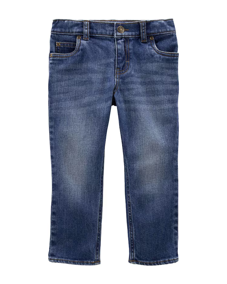 Calça Infantil Carter's Jeans Denim Médio Tam 2 a 5