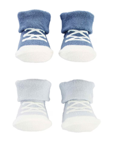 Kit meia bebê 2 pares sapatinho multicor | Carter's