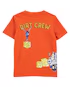 Camiseta infantil manga curta caminhão laranja | Carter's