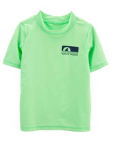 Camiseta praia infantil wave rider verde | Carter's