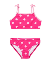 Biquíni infantil alças finas de floral rosa | Carter's
