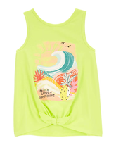 Regata infantil com amarração paisagem verde | Carter's