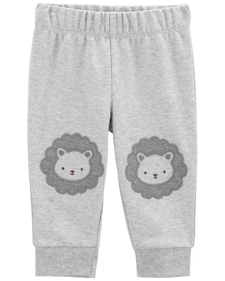 Conjunto longo bebê 3 peças leão multicor | Carter's