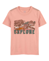 Camiseta infantil sunny days rosa | Carter's