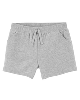 Short de moletom infantil cinza | Carter's