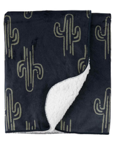 Cobertor bebê cacto fleece preto | Carter's