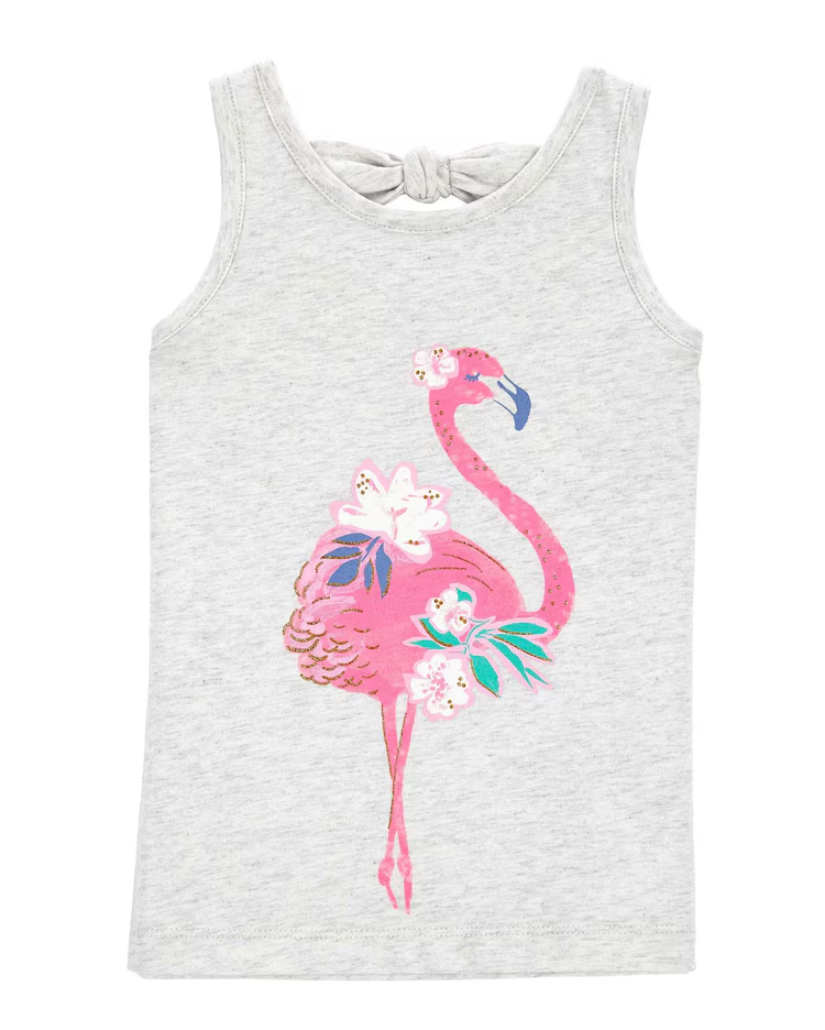 Regata infantil flamingo cinza | Carter's